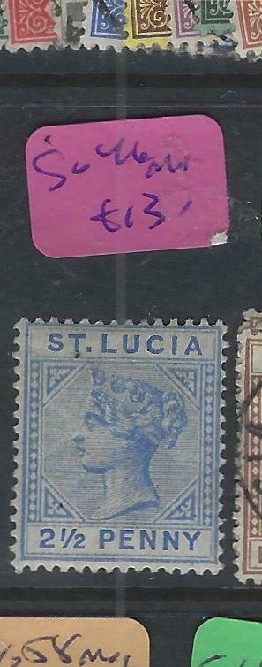 ST LUCIA (P2602BB)  QV  2 1/2D  SG   46   MOG