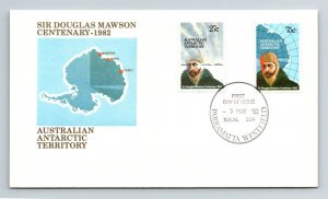 Australia 1982 FDC - Australian Antarctic Territory - F12962