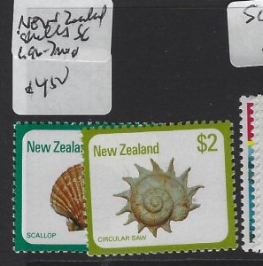 New Zealand Shells SC 696-7 MNH (1gph)