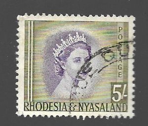 Rhodesia & Nyasaland 1954 - U - Scott #153 *