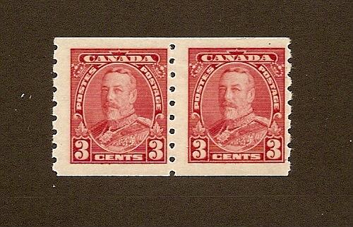 Canada Scott #230 pair   MH  Scott CV $30.00