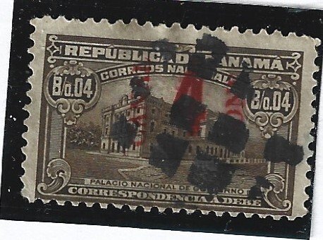 Canal Zone Scott #J11 Used 4c Postage Due Surcharged 2019 CV $12.50