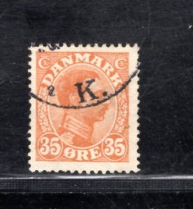 DENMARK SC# 114 FVF/U