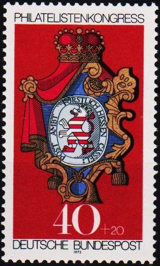 Germany. 1973 40pf+20pf S.G.1658 Unmounted Mint