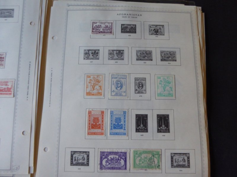 New Caledonia 1892-1984 Stamp Collection on Scott Intl Album Pages