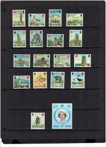 Isle of Man: 1978, Manx Landmarks definitive, Mint Never Hinged