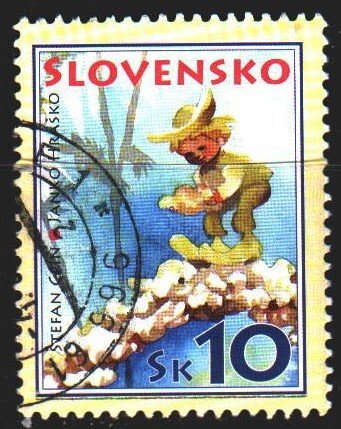 Slovakia. 2007. 557. Children's books, Janko Hrasko. USED.