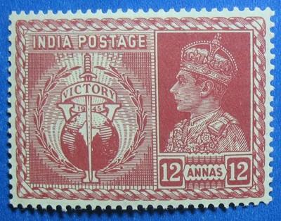 1946 INDIA 12A SCOTT# 198 S.G.# 281 UNUSED CS11414