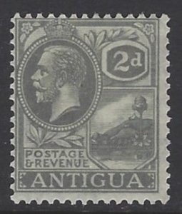 Antigua, Scott #48; 2p King George V, MH