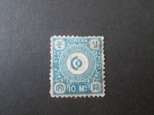 Korea 1894 Sc thin MH