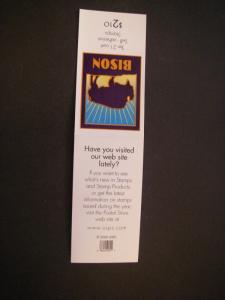 BK282C, Scott 3484Ae, 3484Af, 21c Bison, #P111111, MNH Combo Die Cut Booklet