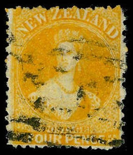 NEW ZEALAND-a-Pre 1900 (to 98) 35a  Used (ID # 69263)