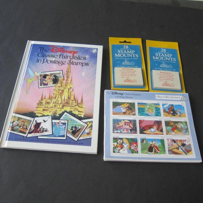 Grenada 6 Disney sets in album MNH