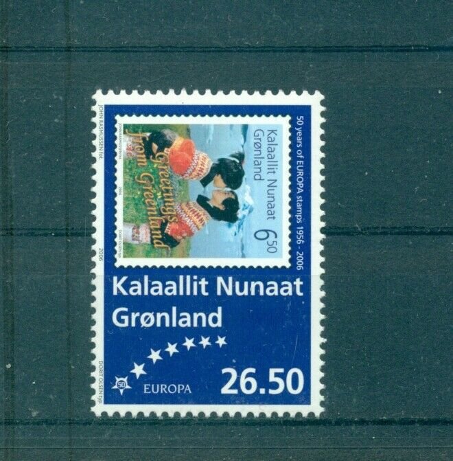 Greenland - Sc#  471. 2006 European Philatelic Co-Operation. MNH $10.50.