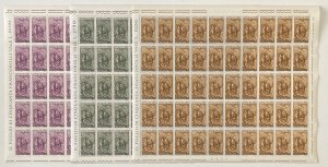 Vatican City 1966 #445-7 Sheet(50), Nativity, **MNH**, CV $37.50