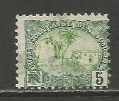 Somali Coast    #37  used (1902)  c.v. $1.75
