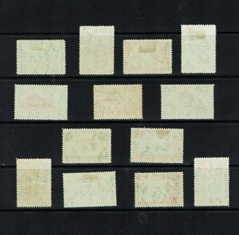 British Solomon Islands : 1939 King George VI definitive set, Mint 