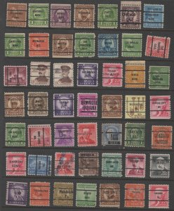 US 49 pre-cancels (used)