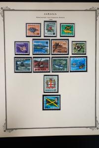 Jamaica 1800s to 1960s Stamp Collection