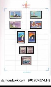 COLLECTION of LIGHTHOUSE Stamps and Covers from Different Countries in a FOLDER