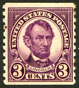 U.S. #600 MINT OG HR