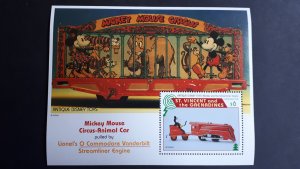 Disney - St. Vincent and the Grenadines 1995. ** MNH Block