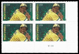 PCBstamps  US #4696 PB $1.80(4x{45c})Willie Stargell, All Star, MNH, (PB-4b)