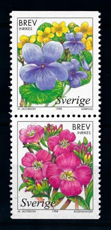 [70012] Sweden 1998 Flora Flowers Blumen  MNH