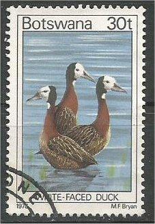 BOTSWANA, 1978, used 30t, Birds. Scott 208