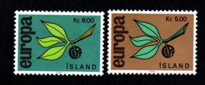 Iceland # 375-376 Mint!