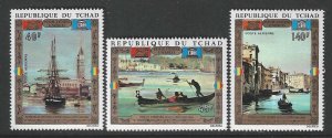 Chad C127-C129  MNH Complete SC $6.50