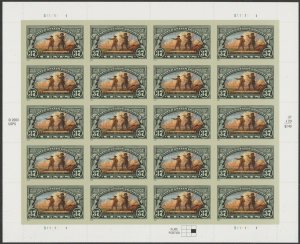 US 3854 Lewis & Clark Bicentennial 37c sheet (20 stamps) MNH 2004