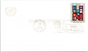 United Nations, New York, Government Postal Card, Worldwide First Day Cover