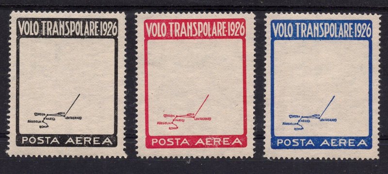 Noble - Transpolar Flight 1926 - Serrated Print Proofs