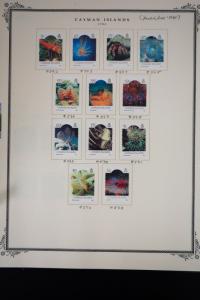 Cayman Islands 1970's to 2000 Stamp Collection