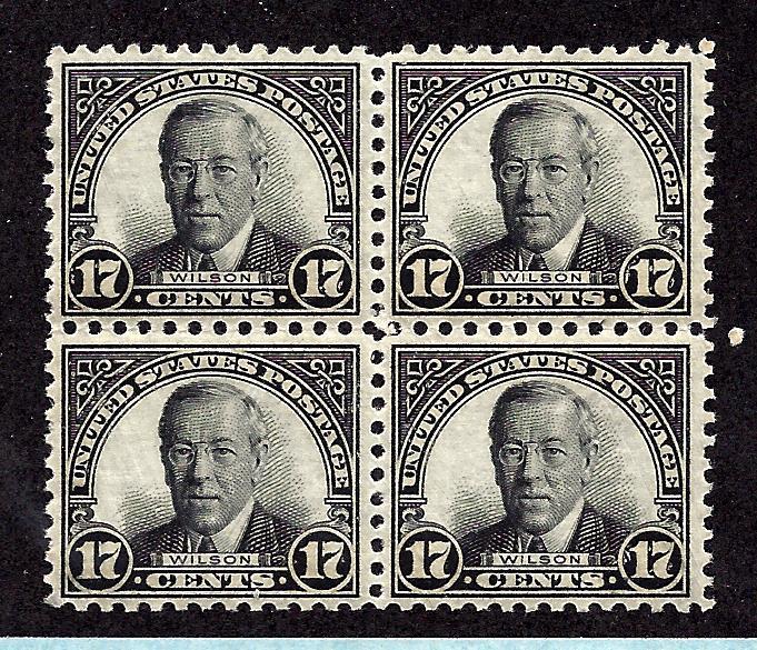 697 Mint,OG,NH... Block of 4... SCV $29.00