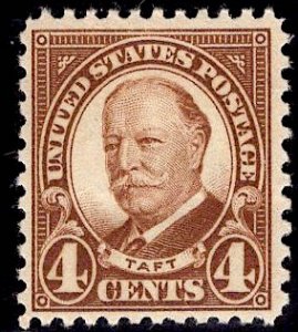 US Stamp #685 4c Taft MINT Hinged SCV $.80