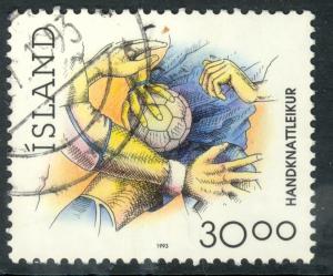 ICELAND 1990-94 30k TEAM HANDBALL SPORTS Issue Sc 711 VFU