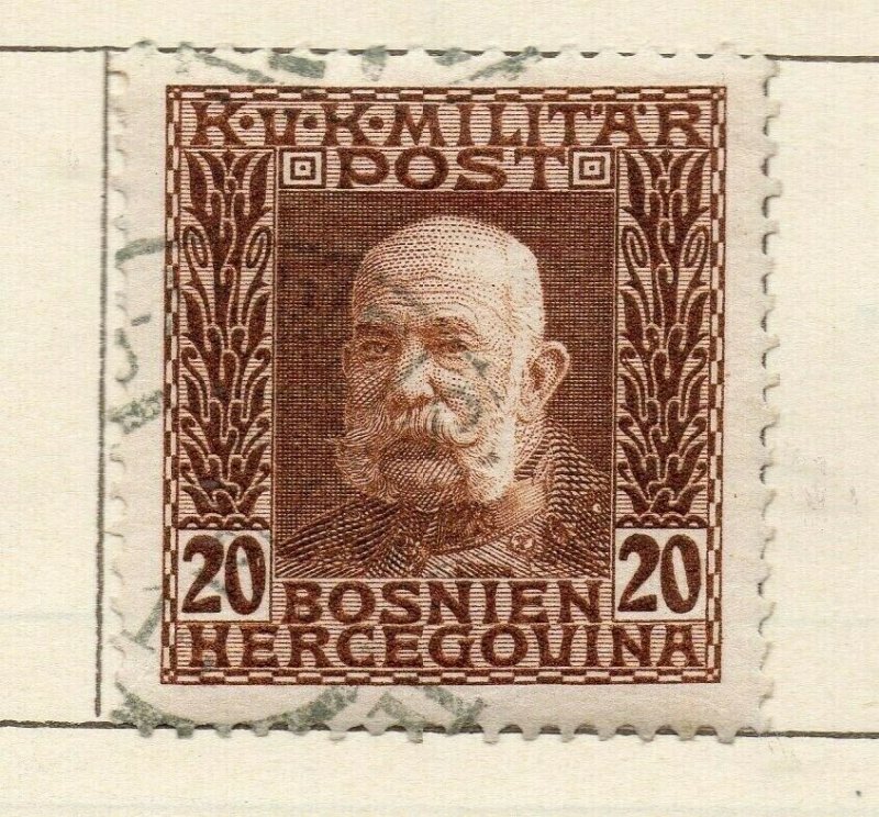 Bosnia Herzegovina 1912 Early Issue Fine Used 20h. NW-113581