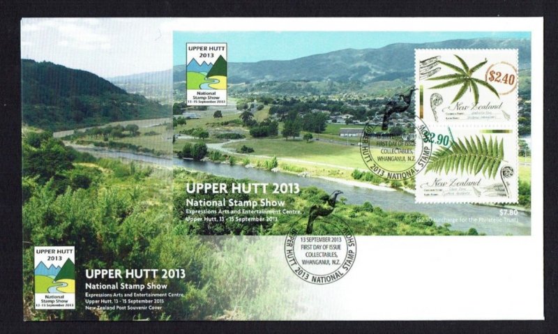 New Zealand: 2013  Upper Hutt National Stamp Show, First Day Cover