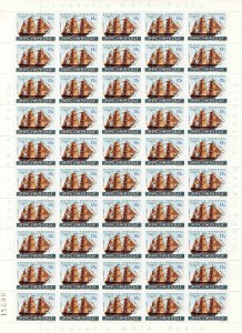 Mozambique 1963 Sc 452 Full Sheet MNH OG Sailing Ship Vasco da Gama