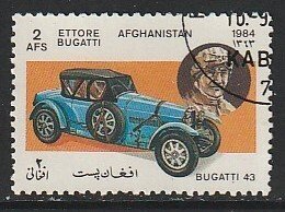 1984 Afghanistan - Sc 1097 - used VF - 1 single - Bugatti