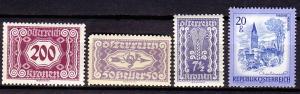 Austria Misc Lot, MNH