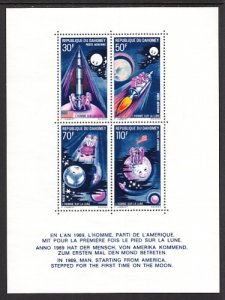 Dahomey C118 Space Souvenir Sheet MNH VF