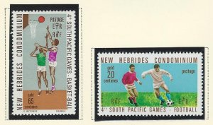 New Hebrides British mh   sc 146-147