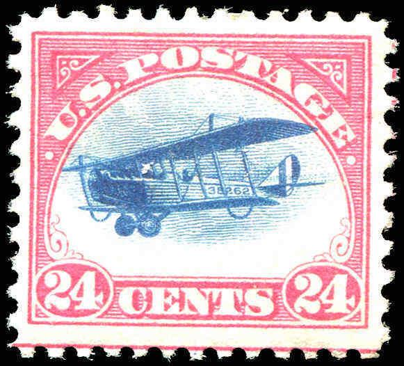 C3 VF 24¢ Jenny 1918 MH CV $65