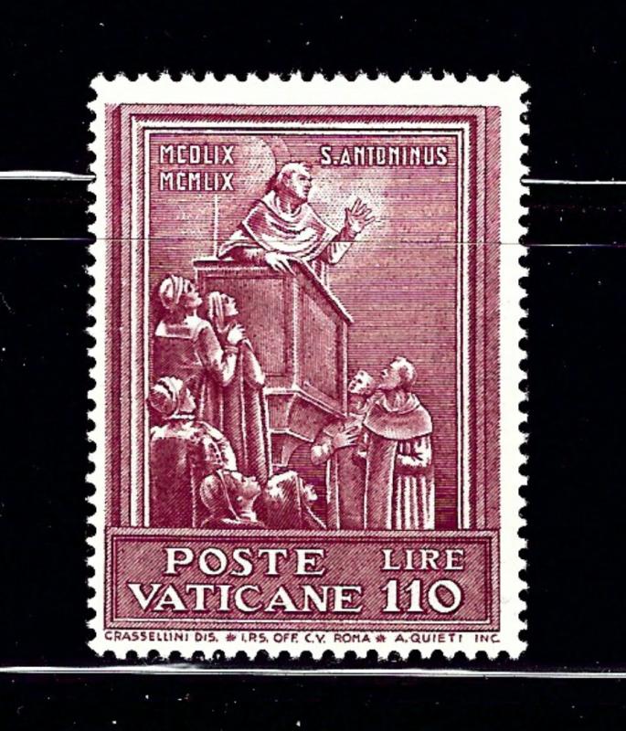 Vatican 272 MH 1960 issue