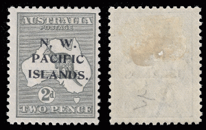 NW Pacific Islands, 1918 Sc 29a MH 2d- 'roo