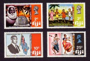 Fiji 1970 SG#428-431 Set of 4 Fijian Independence MH. 