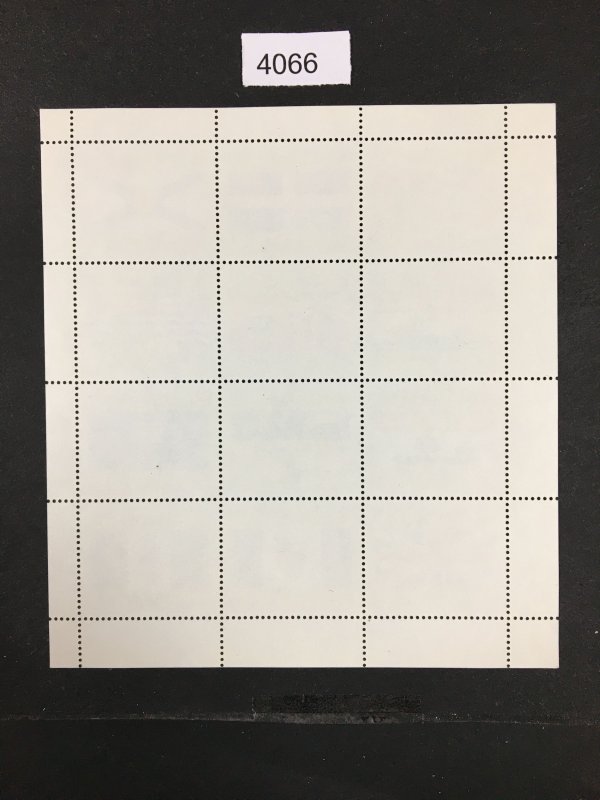 MOMEN: US STAMPS # 17c CANADA FLAGSHEET MINT OG NH LOT #H 4066